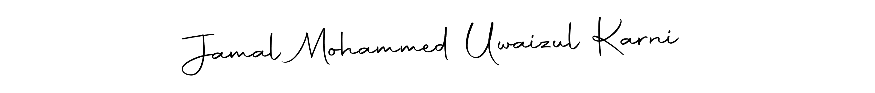 Best and Professional Signature Style for Jamal Mohammed Uwaizul Karni. Autography-DOLnW Best Signature Style Collection. Jamal Mohammed Uwaizul Karni signature style 10 images and pictures png