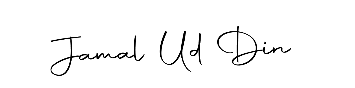 Create a beautiful signature design for name Jamal Ud Din. With this signature (Autography-DOLnW) fonts, you can make a handwritten signature for free. Jamal Ud Din signature style 10 images and pictures png