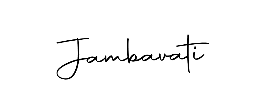 Autography-DOLnW is a professional signature style that is perfect for those who want to add a touch of class to their signature. It is also a great choice for those who want to make their signature more unique. Get Jambavati name to fancy signature for free. Jambavati signature style 10 images and pictures png