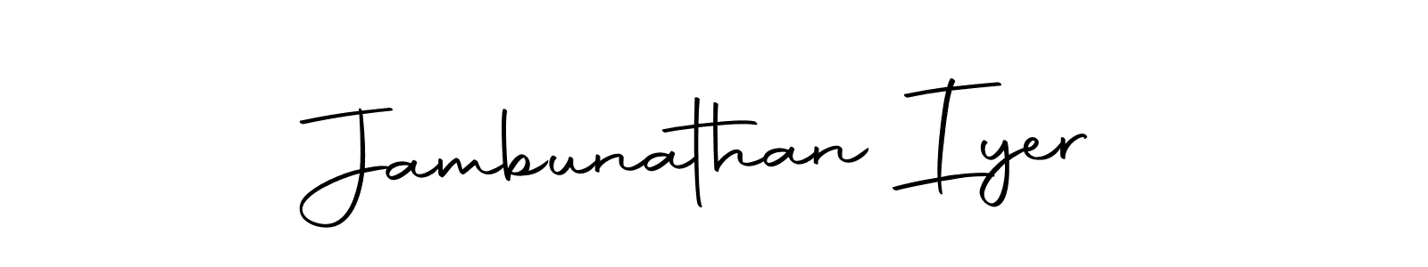 How to make Jambunathan Iyer signature? Autography-DOLnW is a professional autograph style. Create handwritten signature for Jambunathan Iyer name. Jambunathan Iyer signature style 10 images and pictures png