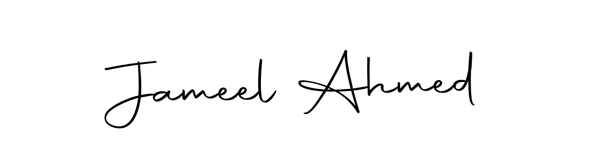 Also we have Jameel Ahmed name is the best signature style. Create professional handwritten signature collection using Autography-DOLnW autograph style. Jameel Ahmed signature style 10 images and pictures png