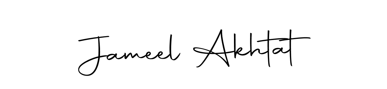 Also we have Jameel Akhtat name is the best signature style. Create professional handwritten signature collection using Autography-DOLnW autograph style. Jameel Akhtat signature style 10 images and pictures png