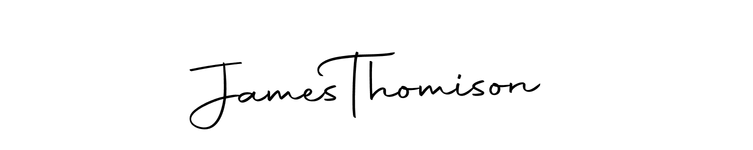 You can use this online signature creator to create a handwritten signature for the name James  Thomison. This is the best online autograph maker. James  Thomison signature style 10 images and pictures png