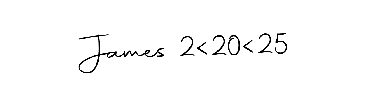 The best way (Autography-DOLnW) to make a short signature is to pick only two or three words in your name. The name James 2<20<25 include a total of six letters. For converting this name. James 2<20<25 signature style 10 images and pictures png