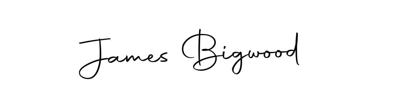 Also we have James Bigwood name is the best signature style. Create professional handwritten signature collection using Autography-DOLnW autograph style. James Bigwood signature style 10 images and pictures png