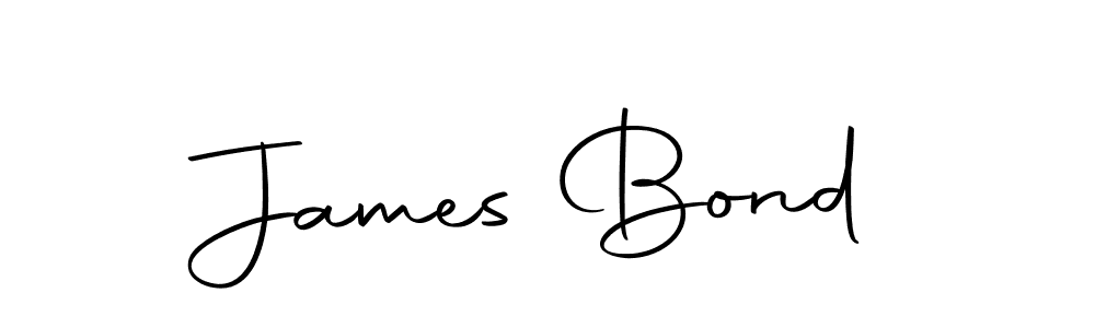 Also we have James Bond name is the best signature style. Create professional handwritten signature collection using Autography-DOLnW autograph style. James Bond signature style 10 images and pictures png