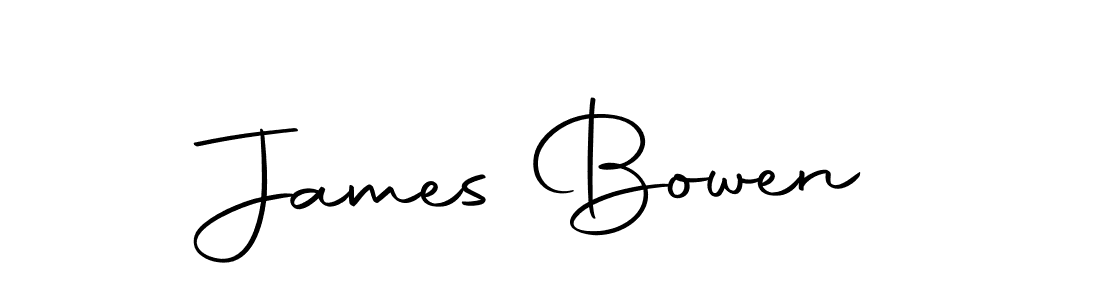 James Bowen stylish signature style. Best Handwritten Sign (Autography-DOLnW) for my name. Handwritten Signature Collection Ideas for my name James Bowen. James Bowen signature style 10 images and pictures png