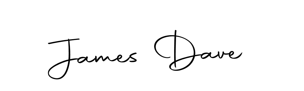 Create a beautiful signature design for name James Dave. With this signature (Autography-DOLnW) fonts, you can make a handwritten signature for free. James Dave signature style 10 images and pictures png