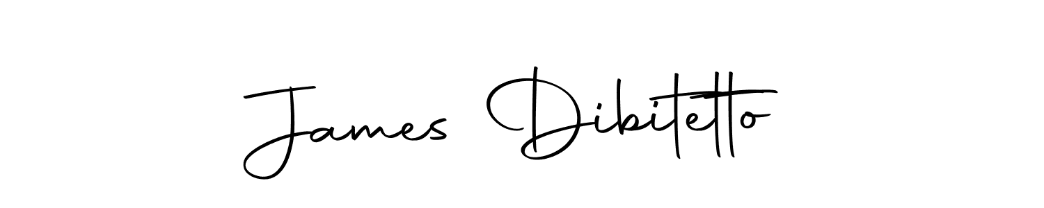Also we have James Dibitetto name is the best signature style. Create professional handwritten signature collection using Autography-DOLnW autograph style. James Dibitetto signature style 10 images and pictures png