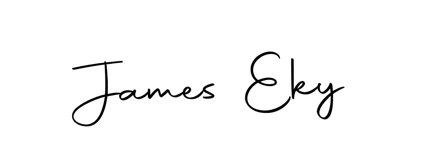 The best way (Autography-DOLnW) to make a short signature is to pick only two or three words in your name. The name James Eky include a total of six letters. For converting this name. James Eky signature style 10 images and pictures png