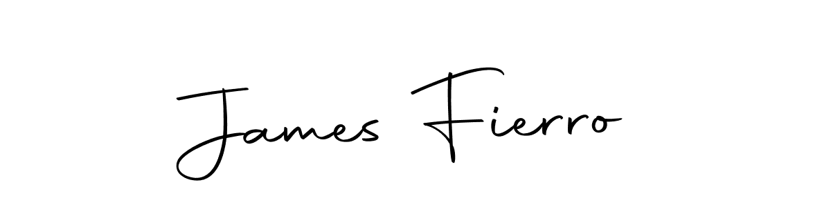 James Fierro stylish signature style. Best Handwritten Sign (Autography-DOLnW) for my name. Handwritten Signature Collection Ideas for my name James Fierro. James Fierro signature style 10 images and pictures png