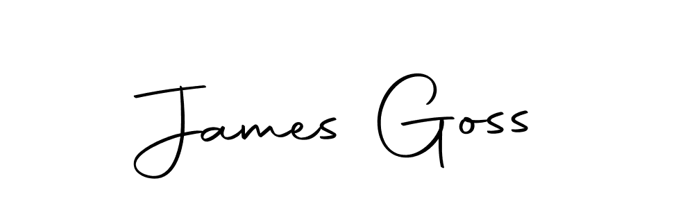 How to make James Goss signature? Autography-DOLnW is a professional autograph style. Create handwritten signature for James Goss name. James Goss signature style 10 images and pictures png