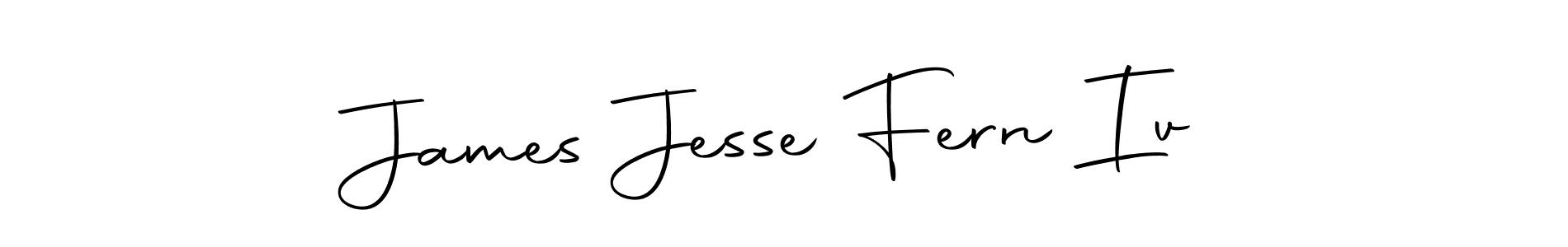 Make a short James Jesse Fern Iv signature style. Manage your documents anywhere anytime using Autography-DOLnW. Create and add eSignatures, submit forms, share and send files easily. James Jesse Fern Iv signature style 10 images and pictures png