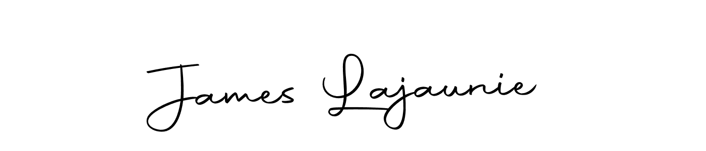 Also we have James Lajaunie name is the best signature style. Create professional handwritten signature collection using Autography-DOLnW autograph style. James Lajaunie signature style 10 images and pictures png