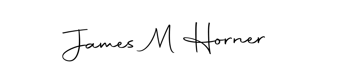 Make a beautiful signature design for name James M Horner. Use this online signature maker to create a handwritten signature for free. James M Horner signature style 10 images and pictures png