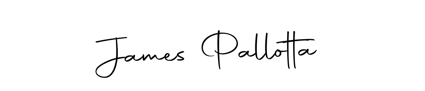 Make a beautiful signature design for name James Pallotta. With this signature (Autography-DOLnW) style, you can create a handwritten signature for free. James Pallotta signature style 10 images and pictures png