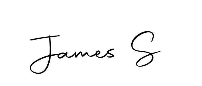 You should practise on your own different ways (Autography-DOLnW) to write your name (James S) in signature. don't let someone else do it for you. James S signature style 10 images and pictures png