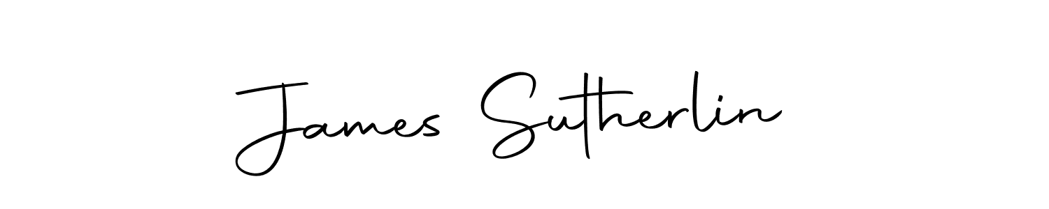 You should practise on your own different ways (Autography-DOLnW) to write your name (James Sutherlin) in signature. don't let someone else do it for you. James Sutherlin signature style 10 images and pictures png