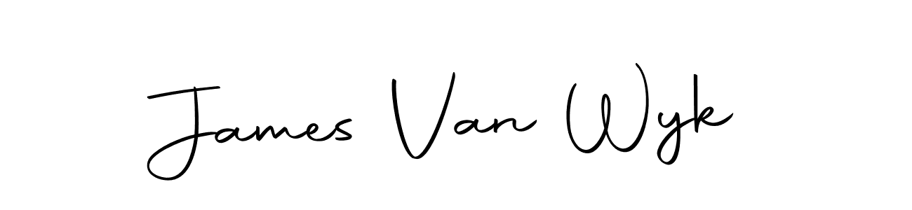 Make a beautiful signature design for name James Van Wyk. With this signature (Autography-DOLnW) style, you can create a handwritten signature for free. James Van Wyk signature style 10 images and pictures png