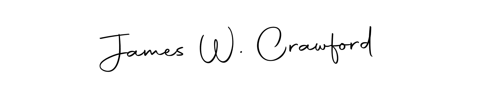 You should practise on your own different ways (Autography-DOLnW) to write your name (James W. Crawford) in signature. don't let someone else do it for you. James W. Crawford signature style 10 images and pictures png