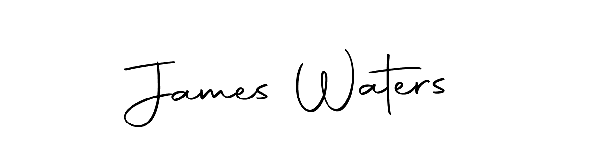 You should practise on your own different ways (Autography-DOLnW) to write your name (James Waters) in signature. don't let someone else do it for you. James Waters signature style 10 images and pictures png