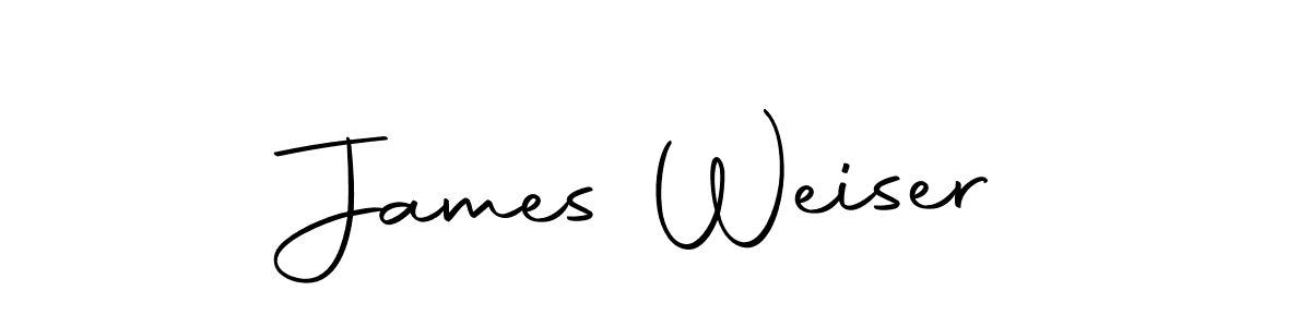 Design your own signature with our free online signature maker. With this signature software, you can create a handwritten (Autography-DOLnW) signature for name James Weiser. James Weiser signature style 10 images and pictures png