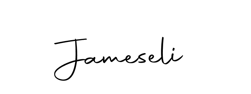 Make a beautiful signature design for name Jameseli. With this signature (Autography-DOLnW) style, you can create a handwritten signature for free. Jameseli signature style 10 images and pictures png