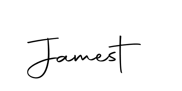 It looks lik you need a new signature style for name Jamest. Design unique handwritten (Autography-DOLnW) signature with our free signature maker in just a few clicks. Jamest signature style 10 images and pictures png