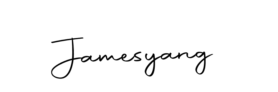 How to make Jamesyang name signature. Use Autography-DOLnW style for creating short signs online. This is the latest handwritten sign. Jamesyang signature style 10 images and pictures png