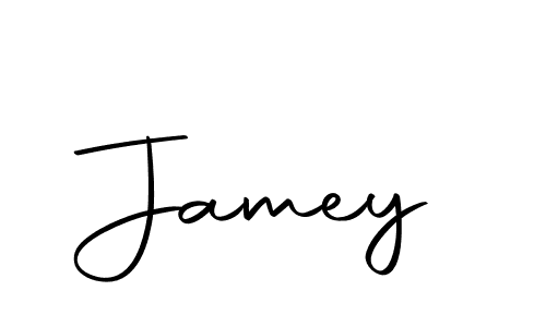 How to make Jamey signature? Autography-DOLnW is a professional autograph style. Create handwritten signature for Jamey name. Jamey signature style 10 images and pictures png