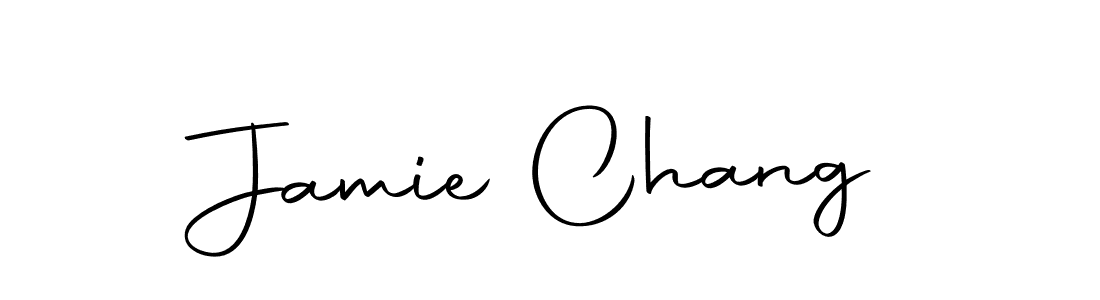 You should practise on your own different ways (Autography-DOLnW) to write your name (Jamie Chang) in signature. don't let someone else do it for you. Jamie Chang signature style 10 images and pictures png