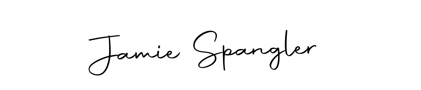Design your own signature with our free online signature maker. With this signature software, you can create a handwritten (Autography-DOLnW) signature for name Jamie Spangler. Jamie Spangler signature style 10 images and pictures png