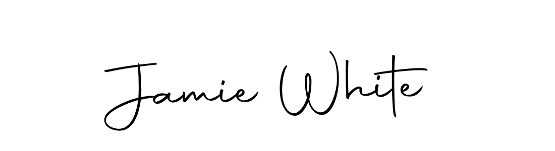 The best way (Autography-DOLnW) to make a short signature is to pick only two or three words in your name. The name Jamie White include a total of six letters. For converting this name. Jamie White signature style 10 images and pictures png