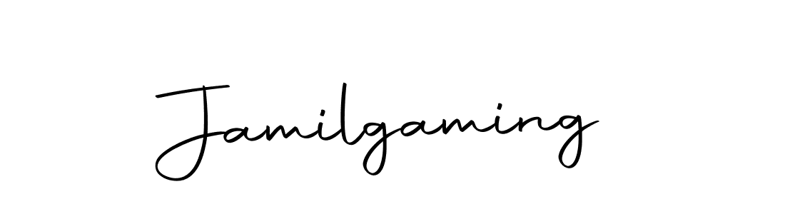 Make a beautiful signature design for name Jamilgaming. Use this online signature maker to create a handwritten signature for free. Jamilgaming signature style 10 images and pictures png