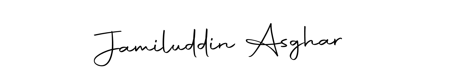 Make a beautiful signature design for name Jamiluddin Asghar. Use this online signature maker to create a handwritten signature for free. Jamiluddin Asghar signature style 10 images and pictures png
