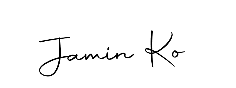 Once you've used our free online signature maker to create your best signature Autography-DOLnW style, it's time to enjoy all of the benefits that Jamin Ko name signing documents. Jamin Ko signature style 10 images and pictures png