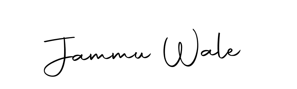 Use a signature maker to create a handwritten signature online. With this signature software, you can design (Autography-DOLnW) your own signature for name Jammu Wale. Jammu Wale signature style 10 images and pictures png