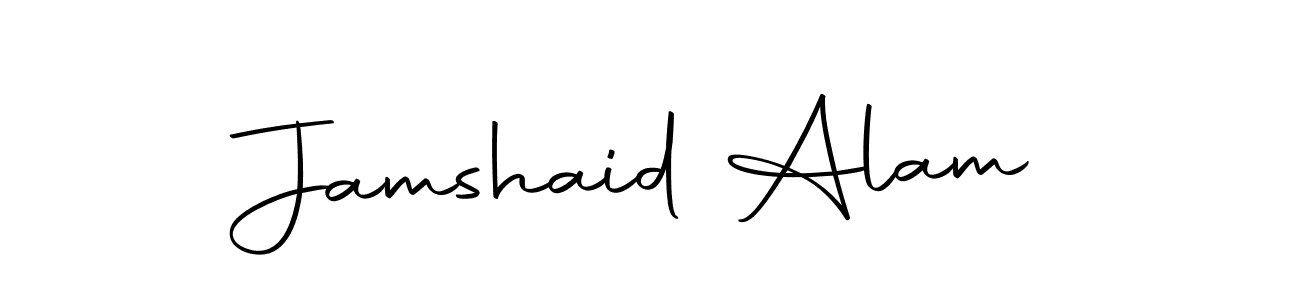 Design your own signature with our free online signature maker. With this signature software, you can create a handwritten (Autography-DOLnW) signature for name Jamshaid Alam. Jamshaid Alam signature style 10 images and pictures png