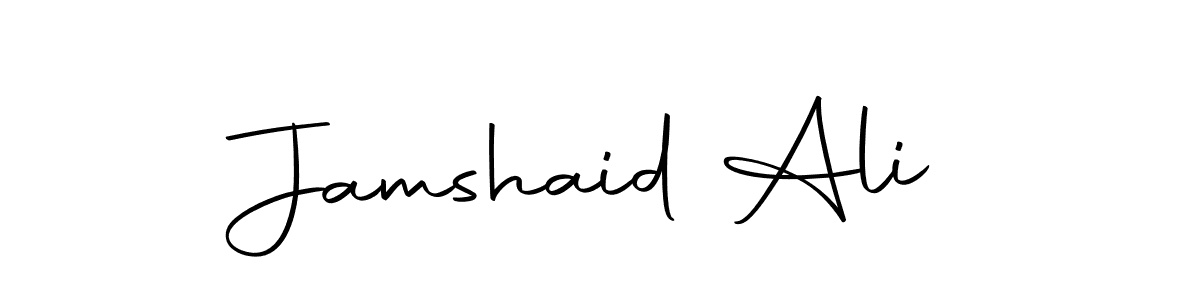 Make a beautiful signature design for name Jamshaid Ali. With this signature (Autography-DOLnW) style, you can create a handwritten signature for free. Jamshaid Ali signature style 10 images and pictures png