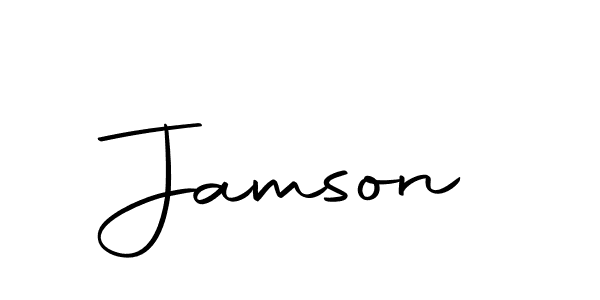 How to make Jamson signature? Autography-DOLnW is a professional autograph style. Create handwritten signature for Jamson name. Jamson signature style 10 images and pictures png