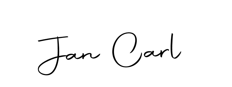 Jan Carl stylish signature style. Best Handwritten Sign (Autography-DOLnW) for my name. Handwritten Signature Collection Ideas for my name Jan Carl. Jan Carl signature style 10 images and pictures png