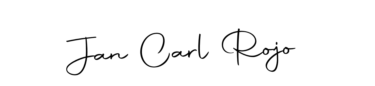 Design your own signature with our free online signature maker. With this signature software, you can create a handwritten (Autography-DOLnW) signature for name Jan Carl Rojo. Jan Carl Rojo signature style 10 images and pictures png