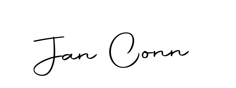 Make a beautiful signature design for name Jan Conn. Use this online signature maker to create a handwritten signature for free. Jan Conn signature style 10 images and pictures png