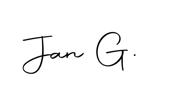 Similarly Autography-DOLnW is the best handwritten signature design. Signature creator online .You can use it as an online autograph creator for name Jan G.. Jan G. signature style 10 images and pictures png