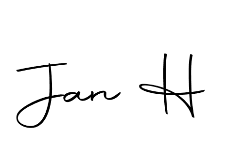 How to Draw Jan H signature style? Autography-DOLnW is a latest design signature styles for name Jan H. Jan H signature style 10 images and pictures png