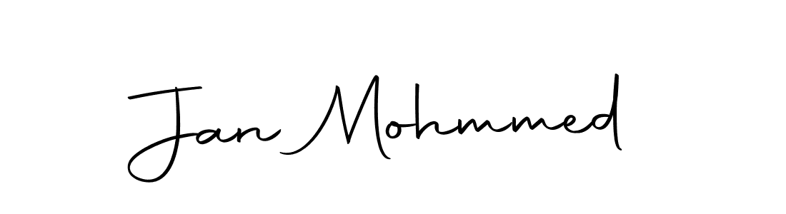 Make a beautiful signature design for name Jan Mohmmed. Use this online signature maker to create a handwritten signature for free. Jan Mohmmed signature style 10 images and pictures png