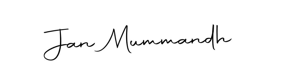 How to make Jan Mummandh signature? Autography-DOLnW is a professional autograph style. Create handwritten signature for Jan Mummandh name. Jan Mummandh signature style 10 images and pictures png