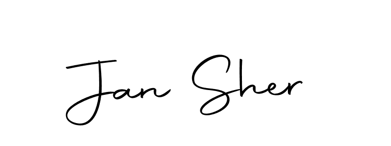 It looks lik you need a new signature style for name Jan Sher. Design unique handwritten (Autography-DOLnW) signature with our free signature maker in just a few clicks. Jan Sher signature style 10 images and pictures png