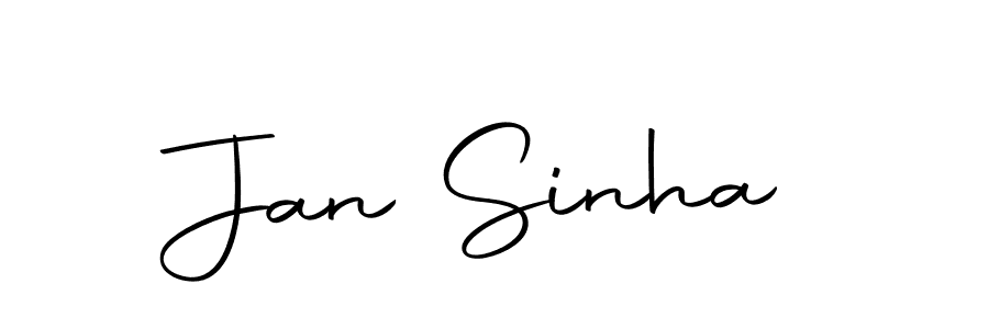 How to make Jan Sinha name signature. Use Autography-DOLnW style for creating short signs online. This is the latest handwritten sign. Jan Sinha signature style 10 images and pictures png