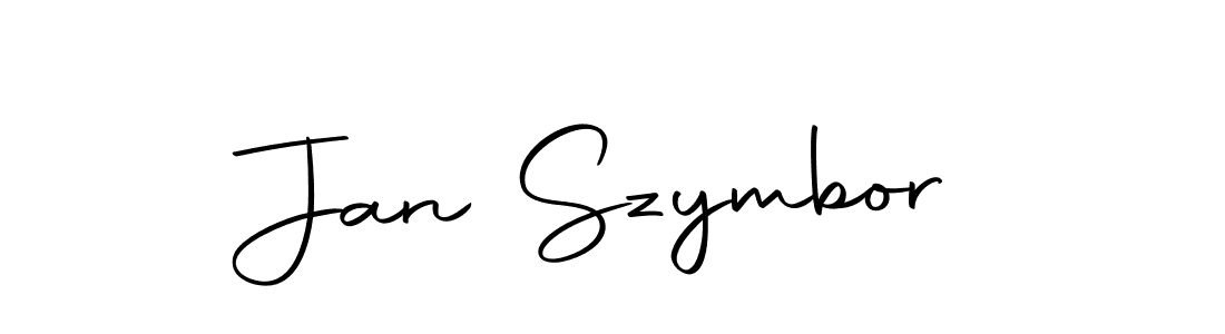 You should practise on your own different ways (Autography-DOLnW) to write your name (Jan Szymbor) in signature. don't let someone else do it for you. Jan Szymbor signature style 10 images and pictures png